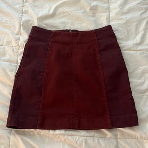 Free People mini skirt